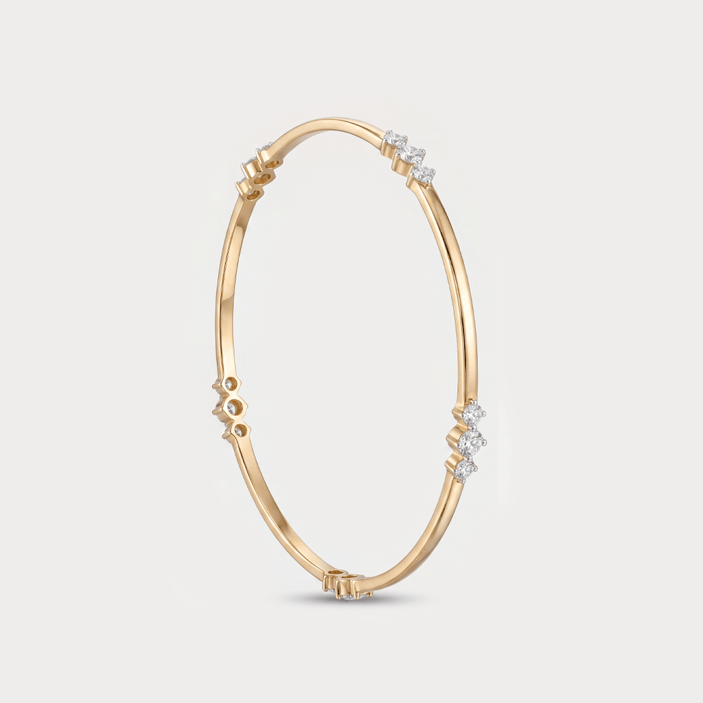 Resplendant Station Bangle Diamond Bangle