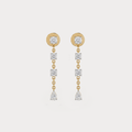 Tide Diamond Earrings