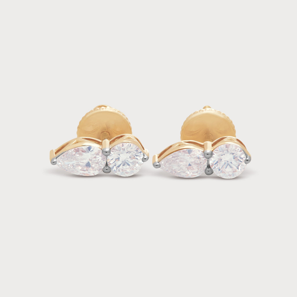 Elyra Diamond Studs