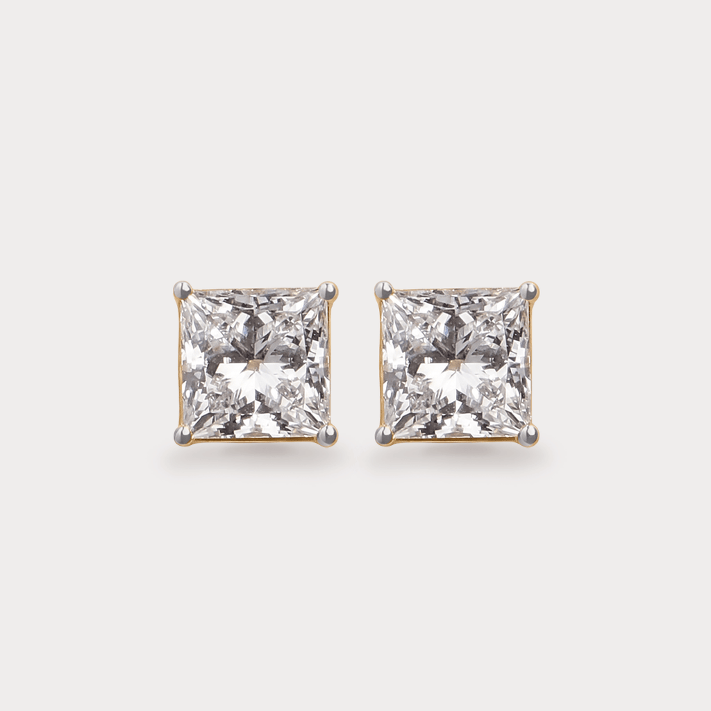 Illustrious Solitaire Diamond Earrings