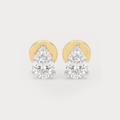 First Whisper Mini Solitaire Diamond Earrings