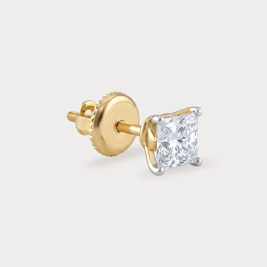 Eminence Solitaire Diamond Earrings