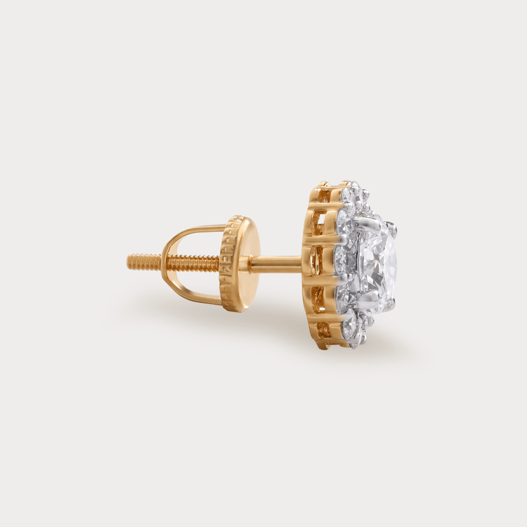 Halcyon Halo Diamond Studs