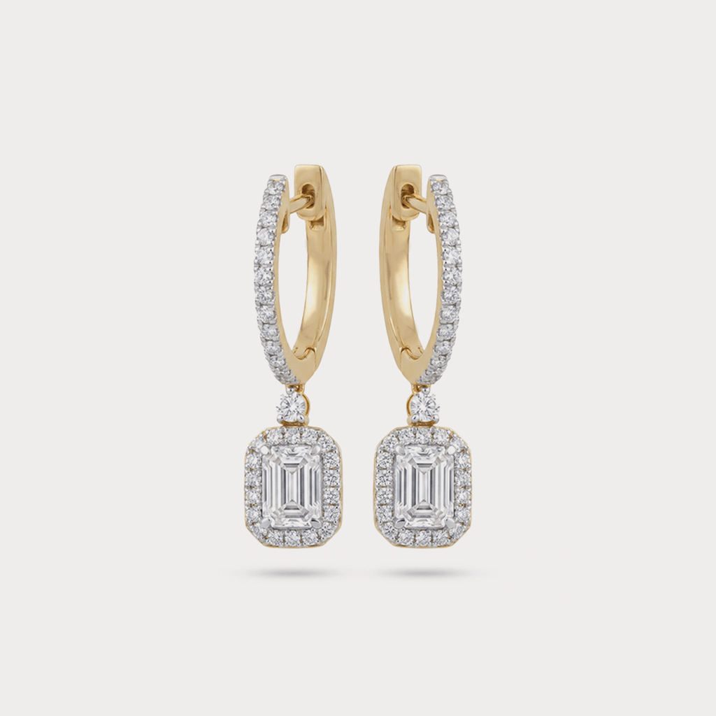 Melt Diamond Earrings