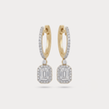 Melt Diamond Earrings