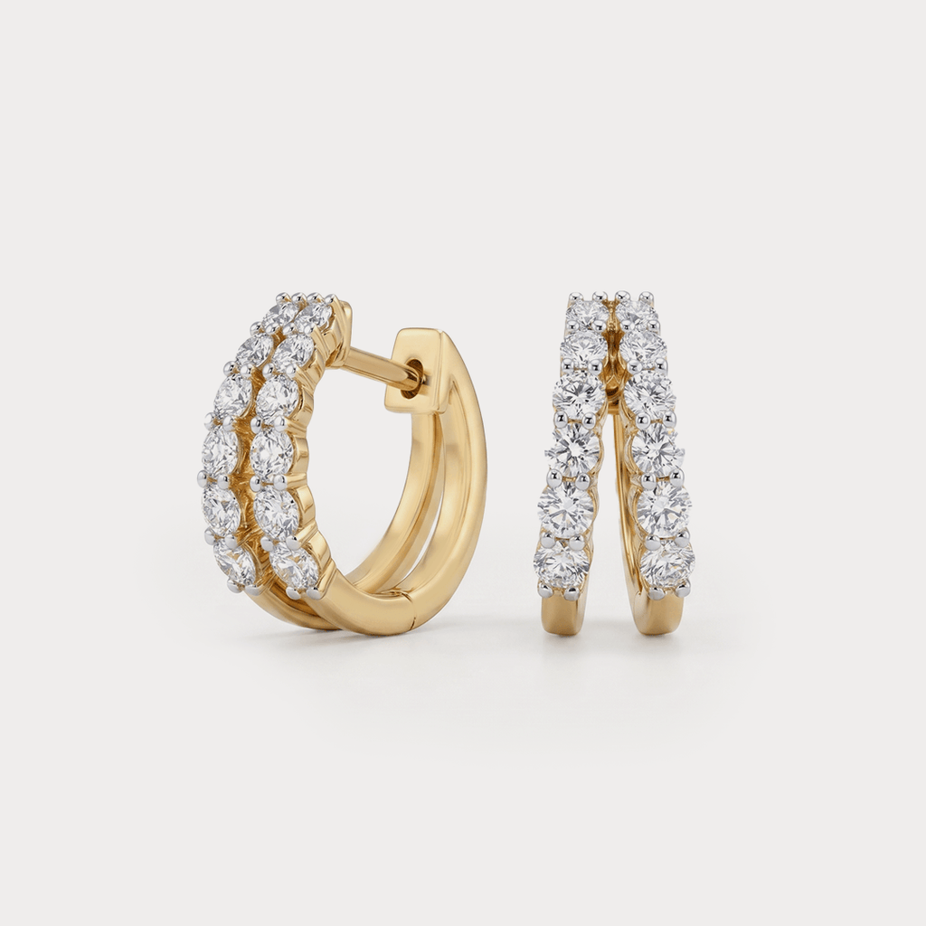 Gyra Diamond Earrings