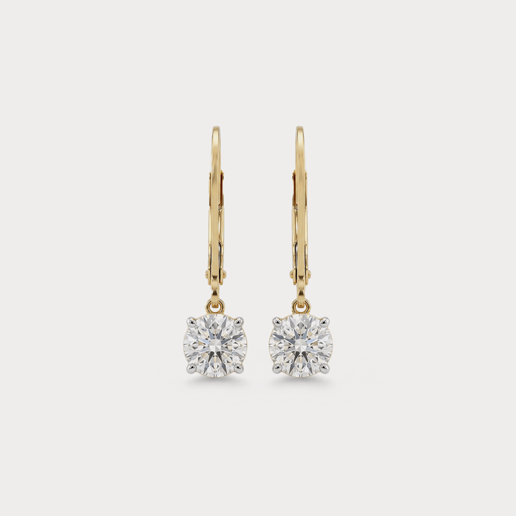 Slope Diamond Earrings