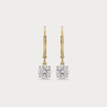 Slope Diamond Earrings