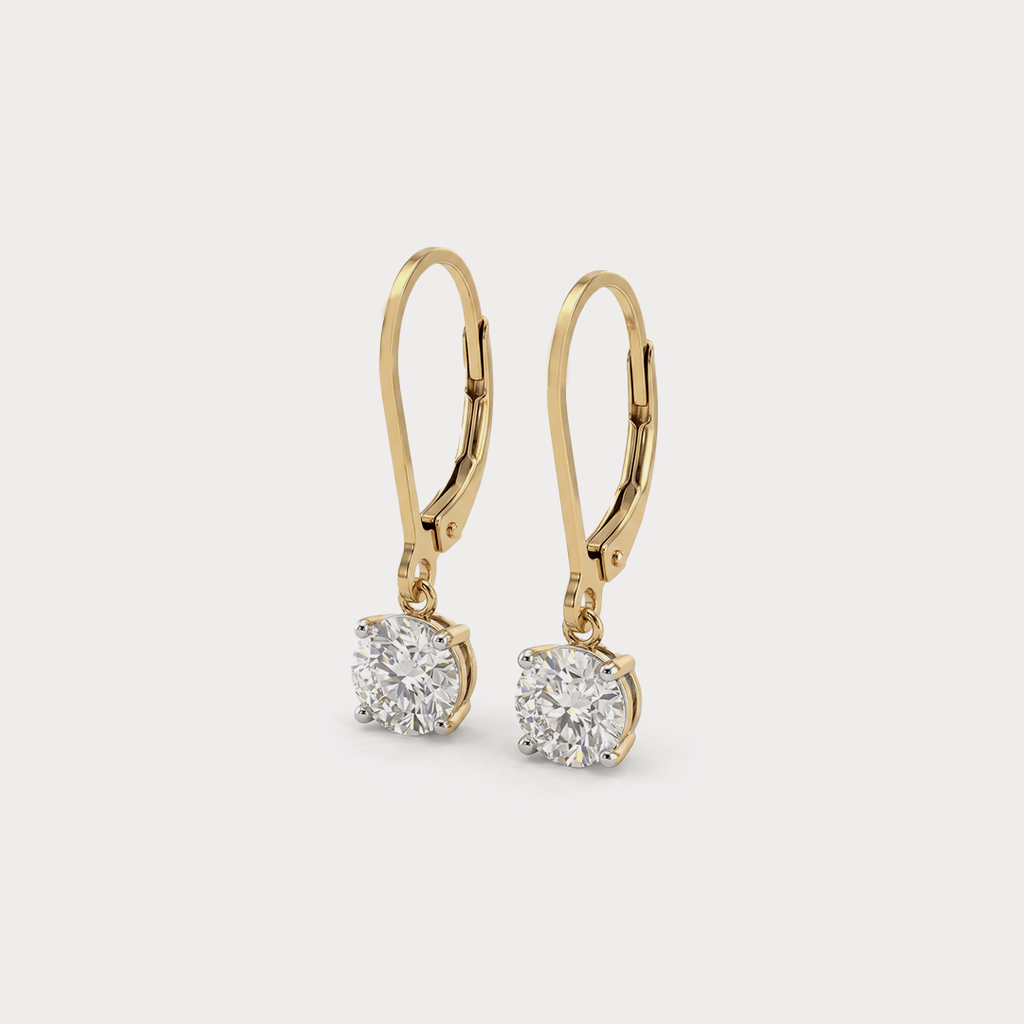 Slope Diamond Earrings