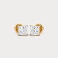 Chiarore Mini Solitaire Diamond Earrings
