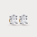 Winsome Solitaire Diamond Earrings
