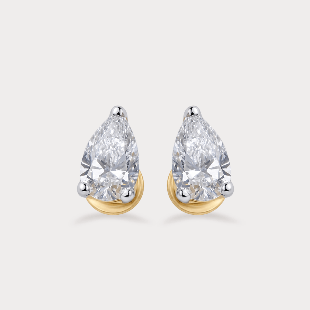 Fascino Solitaire Diamond Earrings