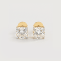 Grand Lumière 1 Crt Solitaire Diamond Earrings