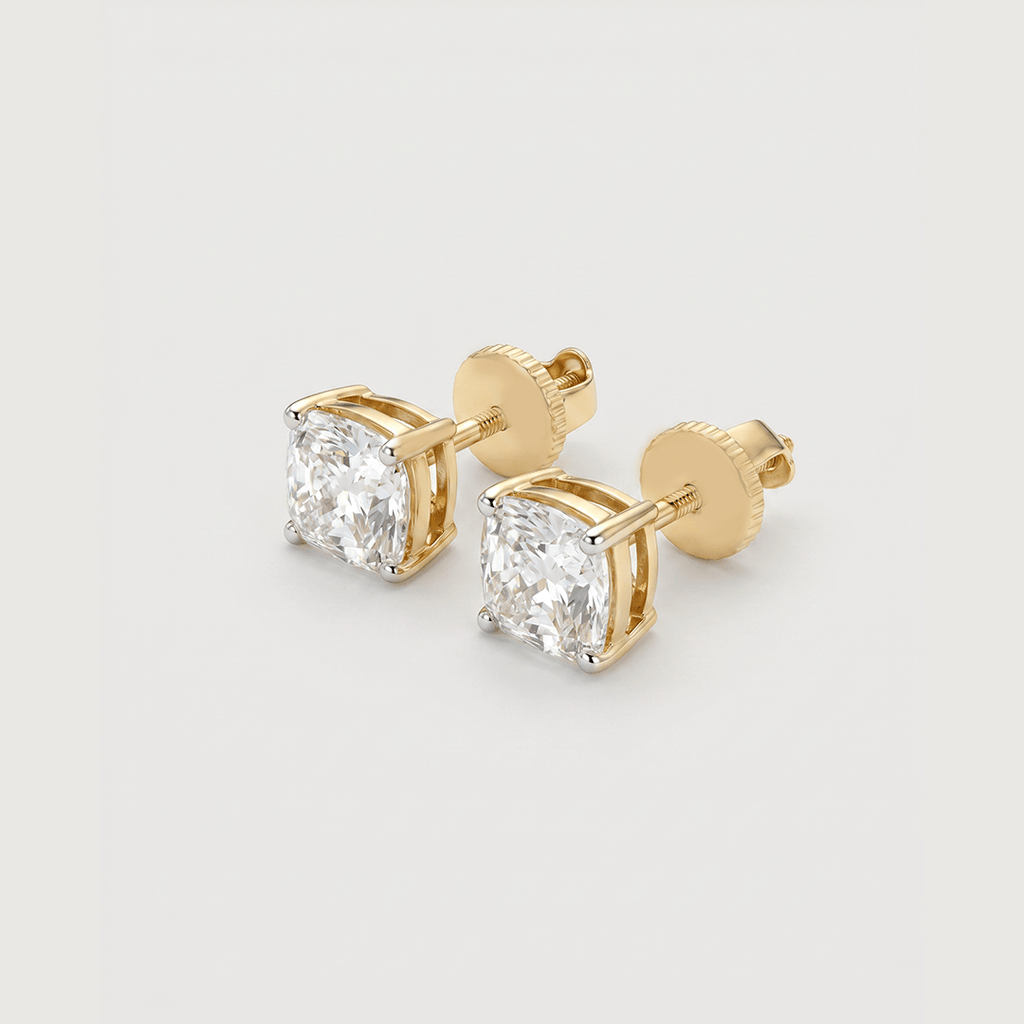 Grand Lumière 1 Crt Solitaire Diamond Earrings