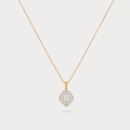 Asteria Geometric Diamond Pendant Chain