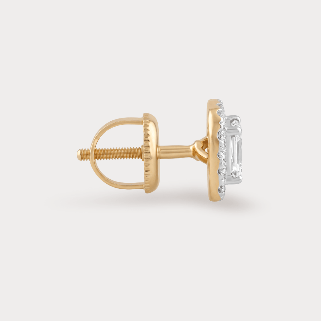 Brightline Halo Diamond Studs
