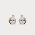 Rayon d'Or Solitaire Diamond Earrings