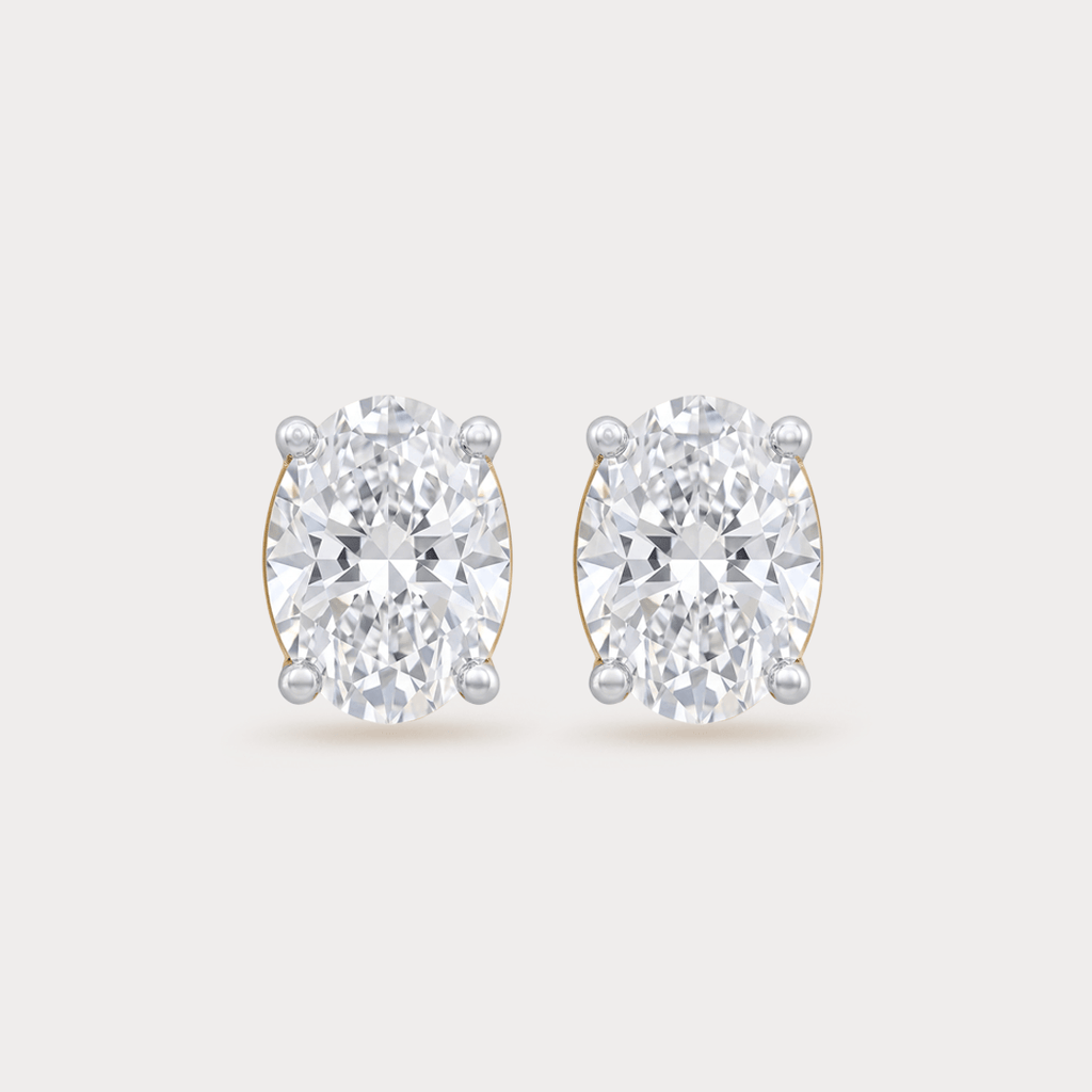 Charme Doux Solitaire Diamond Earrings