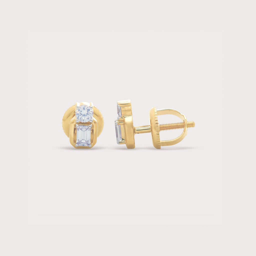 Meriza Diamond Studs