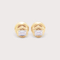 Hex Diamond Studs