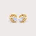 Cowrie Diamond Studs