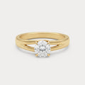 Belle Époque Solitaire Diamond Ring