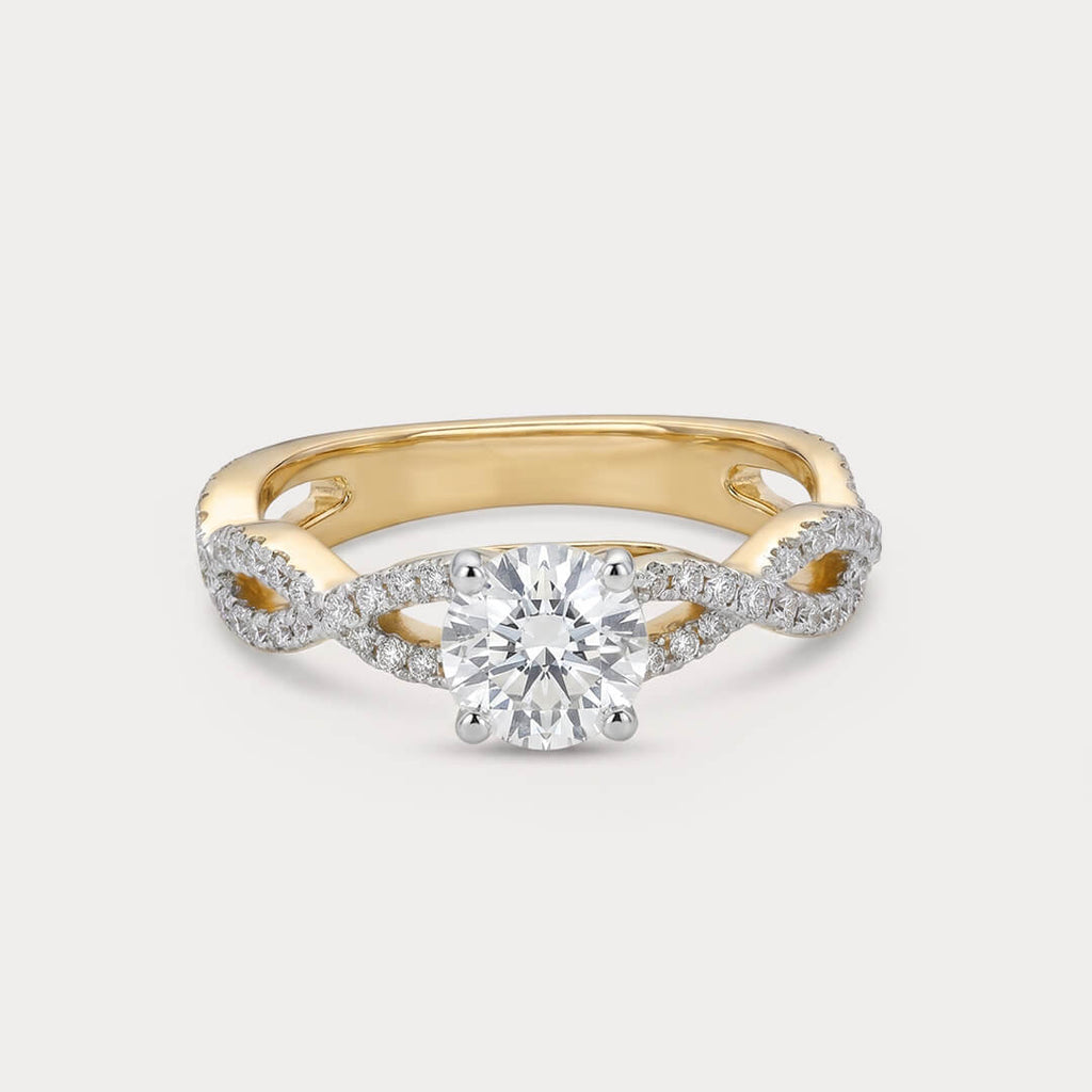 Dulce Amor Solitaire Diamond Ring