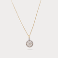 Sunspell Mini-Solitaire Diamond Pendant Chain