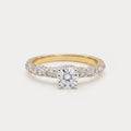 Sol Naciente Solitaire Diamond Ring