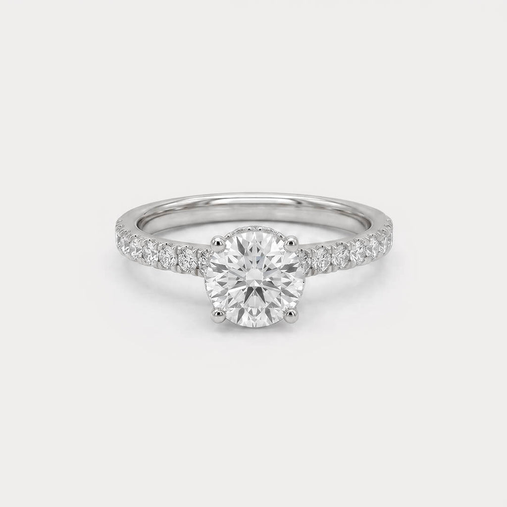 Amore Puro Solitaire Diamond Ring
