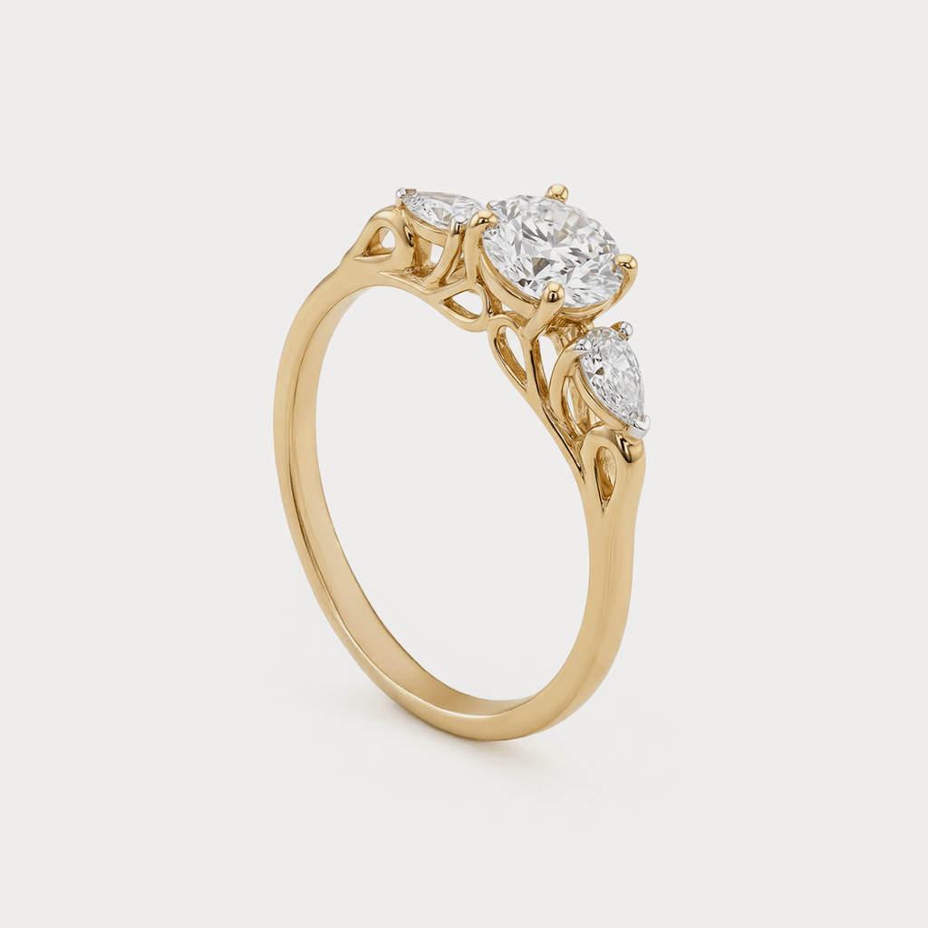 Shimmer Diamond Ring