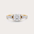 Linden Solitaire Diamond Ring