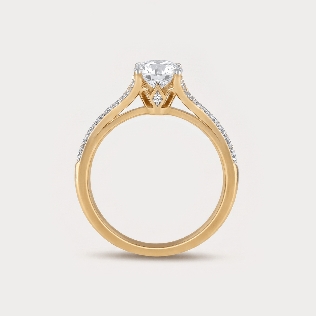 Linden Solitaire Diamond Ring
