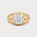 Evensong Solitaire Diamond Men's Ring