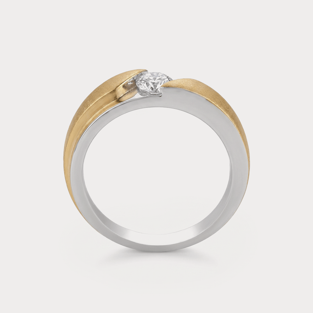 Seal Diamond Men's Ring