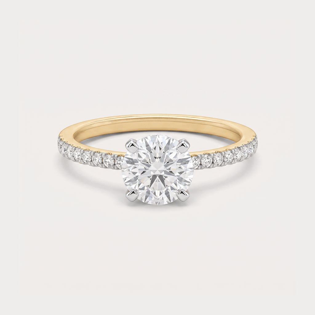 Ethereal Solitaire Diamond Ring