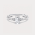 Serendipity Solitaire Diamond Ring