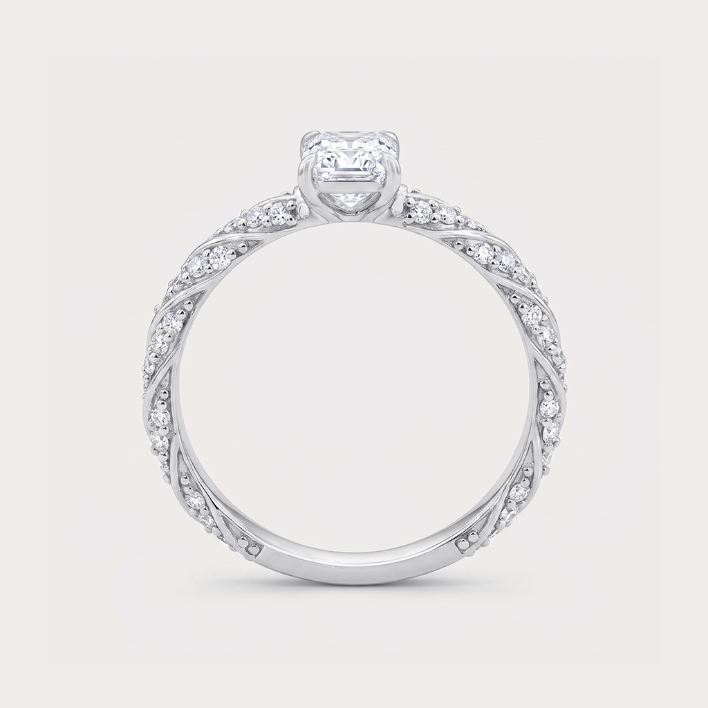Serendipity Solitaire Diamond Ring
