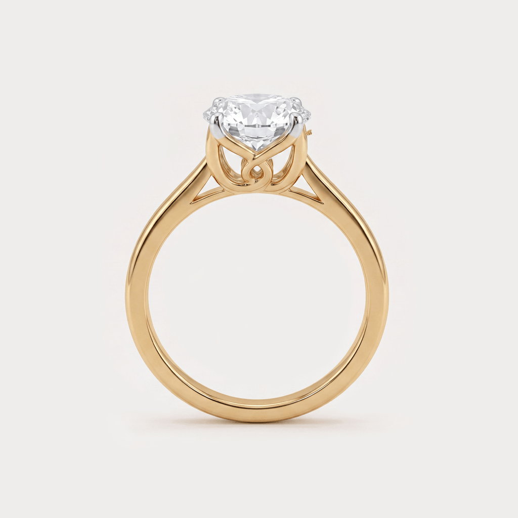 Treasured Solitaire Diamond Ring