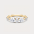Crystalline Mini Solitaire Diamond Ring