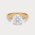 Lily Solitaire Diamond Ring