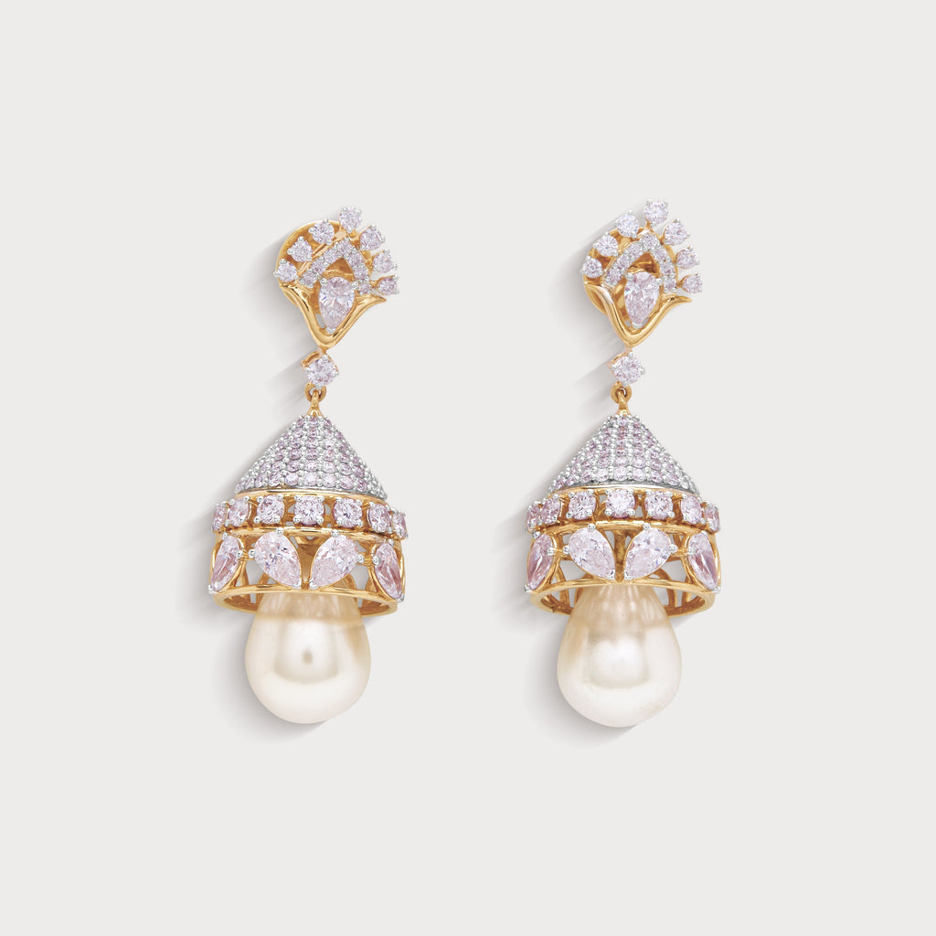 Chandini Diamond Jhumkas