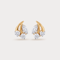 Cherry Diamond Studs