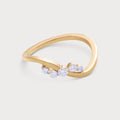 Flow Diamond Ring