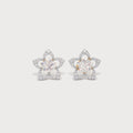 Orchid Halo Diamond Studs
