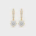 Apogée Extra Brilliant Solitaire Diamond Earrings