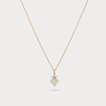 Astralis Floral Diamond Pendant Chain