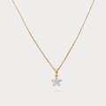 Enthralling Solitaire Diamond Pendant Chain