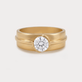 Amour Solitaire Diamond Men's Ring