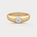 Comet Diamond Men's Ring